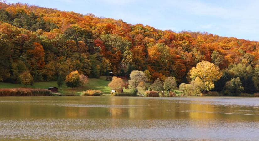 Zalacsányi-tó és a zalai táj nyugalma