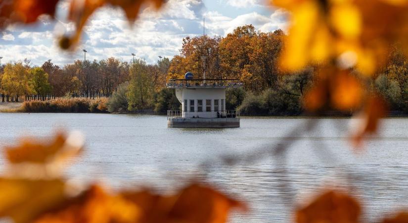 Őszi ékszerdoboz a szabadidőközpont, képeinken legszebb arcát mutatja az évszak