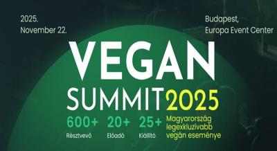 Európa legnagyobb vegán rendezvénye érkezik Budapestre 2025. november 22-én