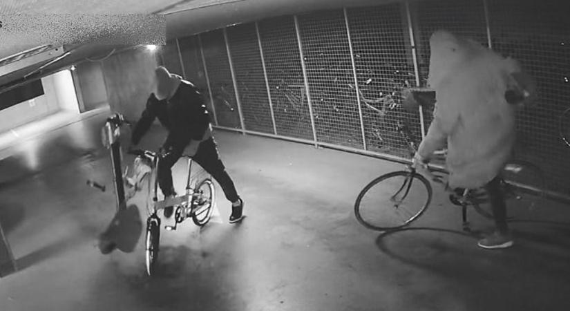 A győri mélygarázsból loptak el Stihl eszközöket - fotó