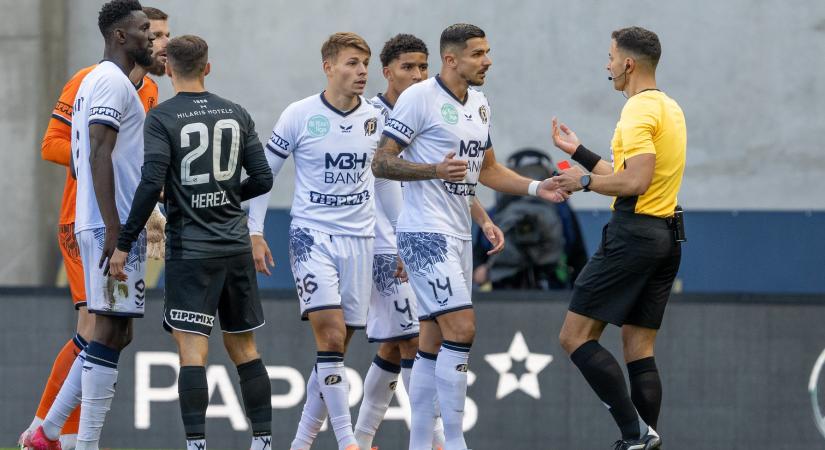 Az NB I 6. perces piros lapja után komolyabban eltiltották a sportigazgatót - a részletek