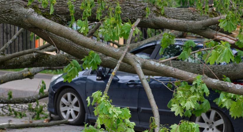 FIGYELEM: Orkánerejű széllel csap le a ciklon több járásban (TÉRKÉP)