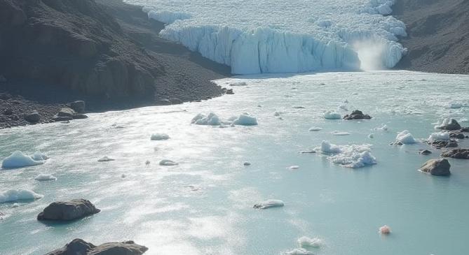 Gleccseromlás okozott jeges áradatot Tádzsikisztánban