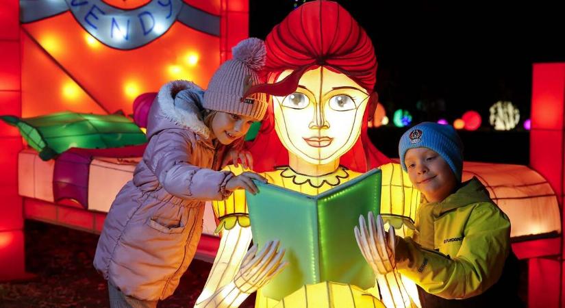 Pán-Péter és barátai várnak a fény és multimédia-kiállításon a Füvészkertben