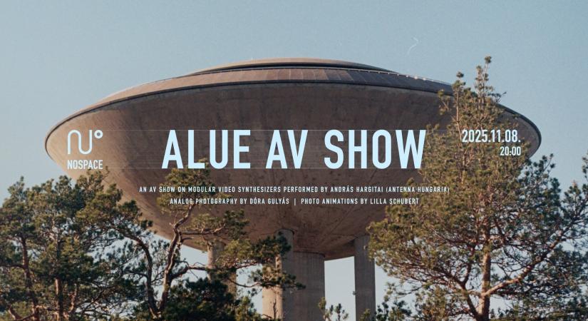 Alue AV show – Hargitai András (Banyek) előadása elektronikus zene és építészet kapcsolatáról