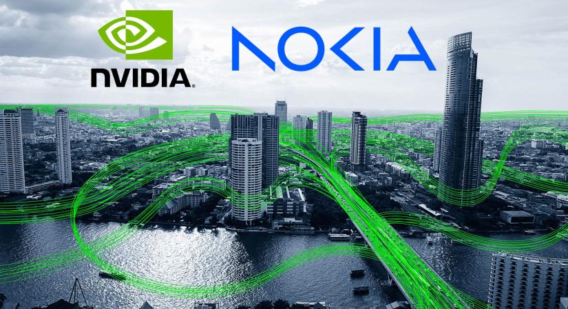Az Nvidia egymilliárd dollárt fektet a Nokiába – új AI-alapú távközlési korszak kezdődik