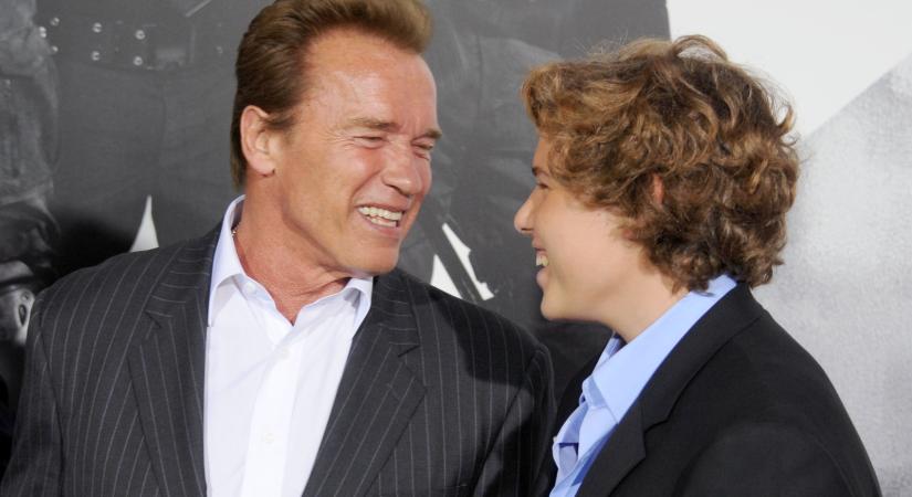Arnold Schwarzenegger fia, a 27 éves Christopher elképesztő izmait mutatta meg látványos fogyása után