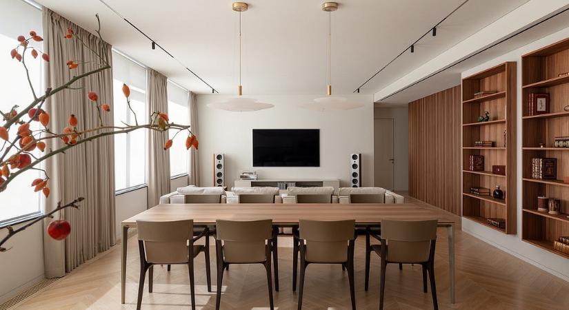 Családi otthon, ahol a letisztult, örök elegancia sosem megy ki a divatból