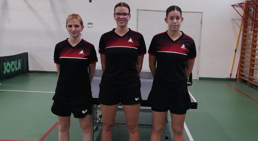 Hazai vereséggel folytatta a női asztalitenisz Extraligában a Kanizsa Sörgyár SE