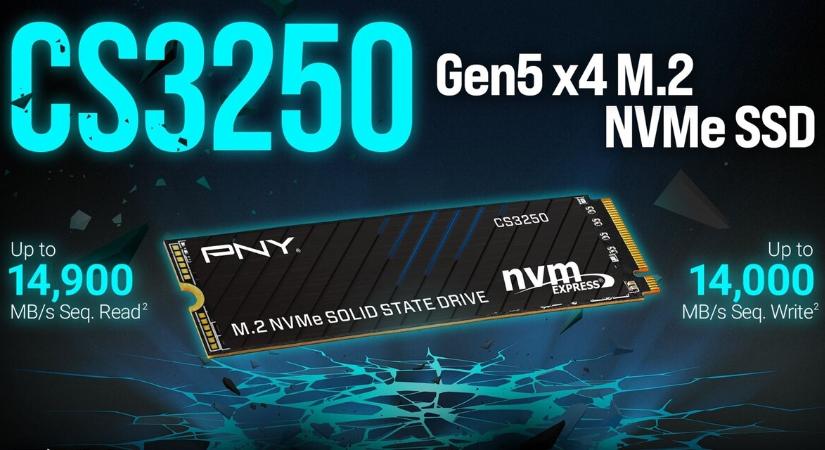Villámgyorsan töltődhet be minden a PNY új SSD-jével