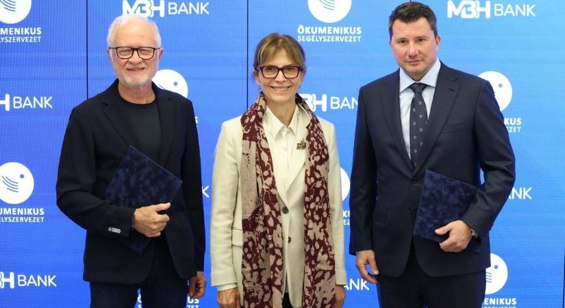 Az MBH Bank és az Ökumenikus Segélyszervezet összesen 200 millió forinttal járult hozzá a rászorulók támogatásához