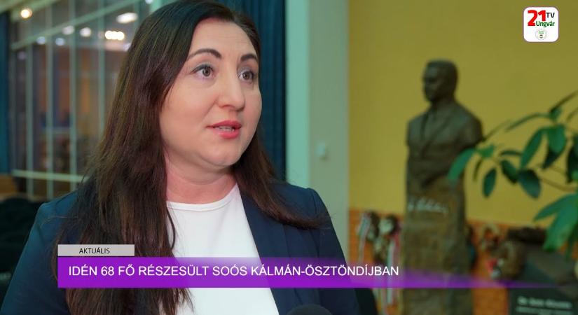 Aktuális (2025.10.29) - Idén 68 fő részesült Soós Kálmán-ösztöndíjban (videó)