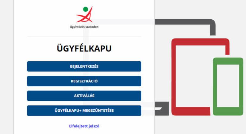Jelentős leállás jön az Ügyfélkapunál