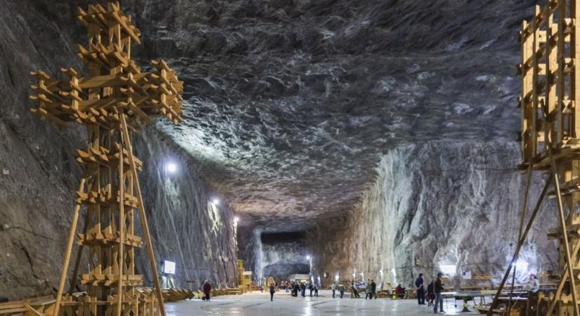 Csak idő kérdése, hogy mikor omlik be a parajdi sóbánya