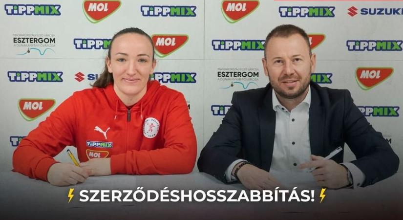 Az esztergomi közönség örülhet: Faragó Lea szerződése meghosszabbítva!