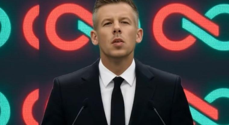 Magyar Péter feljelenti Orbán Balázst a mesterséges intelligenciás hamis videó miatt