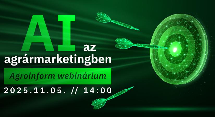 Mesterséges intelligencia az agrármarketingben – Agroinform webinárium