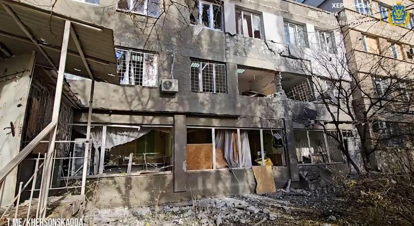 Gyermekkórházat támadtak az oroszok Ukrajnában, sokan megsérültek