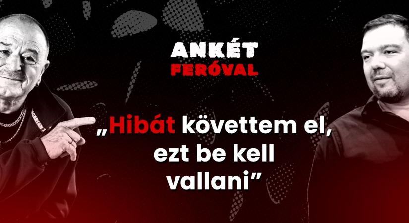 Nagy Feró elismerte, hogy hibát követett el, hülyeséget beszélt  videó