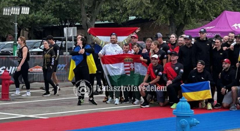 Somogyi tűzoltók a világ legjobbjai között: két magyar hős Dallasban