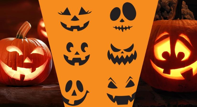 Látványos, ijesztő és vicces minták tökfaragáshoz: készülj velünk halloween estéjére!