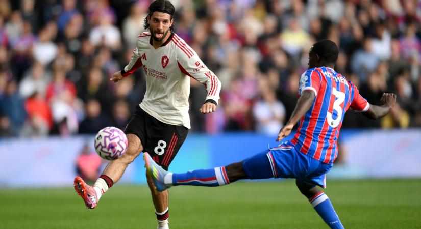 A Liverpool a Crystal Palace ellen próbál talpra állni