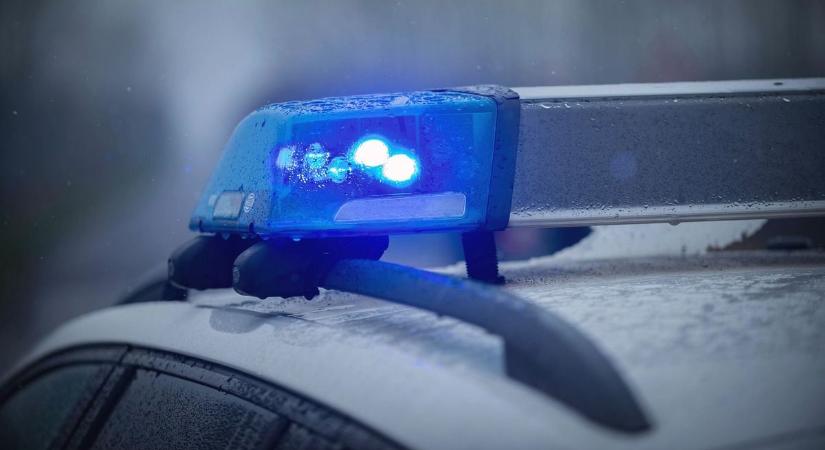 Két autó ütközött a 4814-es úton, Debrecennél!