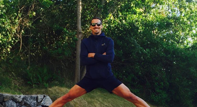 Zlatan Ibrahimović megcsinálta az év legmenőbb fotóját, ennél már nem igen látunk jobbat