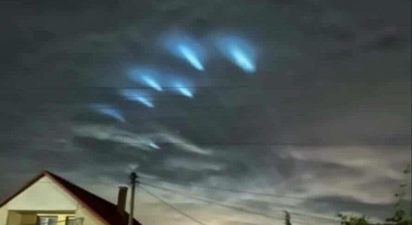 „Jönnek az UFO-k!” – furcsa, kék fények jelentek meg Borsod felett