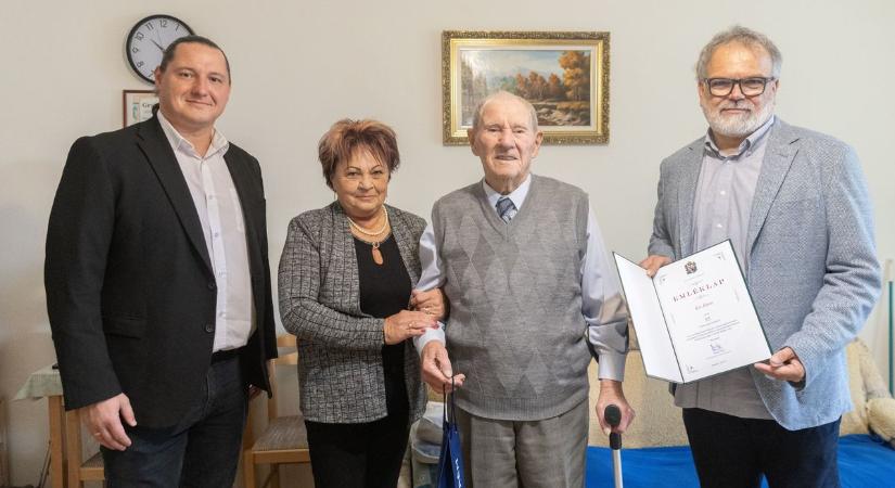 Példamutató életút: 95 éves lett Kis János ( galéria)