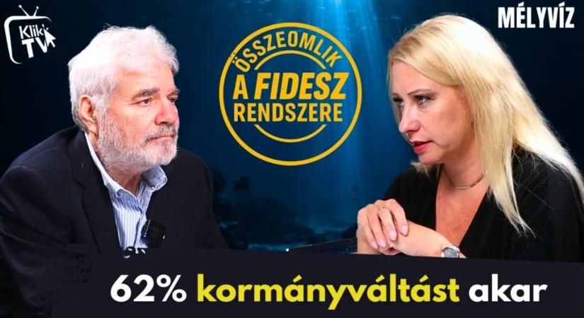 Bajban a Fidesz: 62 százalék kormányváltást akar