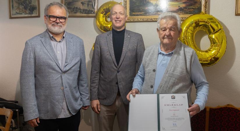 Dolgos élet, derűs tekintet – 90 éves lett Papp Zsigmond ( galéria)