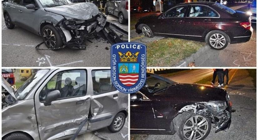 Baleseteket okoztak az ittas sofőrök Győr-Moson-Sopronban