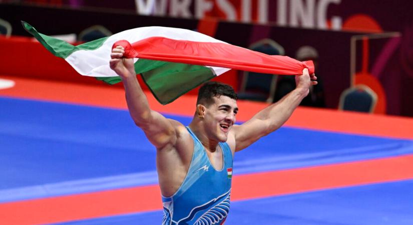 Losonczi Dávid, világ- és Európa-bajnok birkózó nagy összeggel támogatja az Árpád-házi Szent Erzsébet-templom felújítását