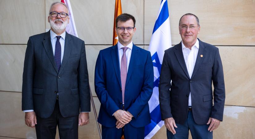 Bóka János Izraelben az antiszemitizmus elleni együttműködésről és az EU, Izrael és Magyarország közötti kapcsolatokról tárgyalt