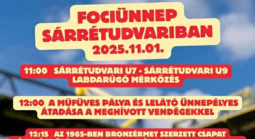 Fociünnep Sárrétudvariban
