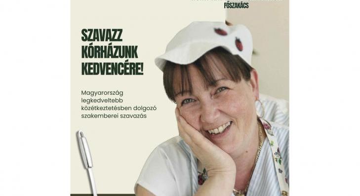 Támogassuk együtt a hatvani kórház főszakácsát 