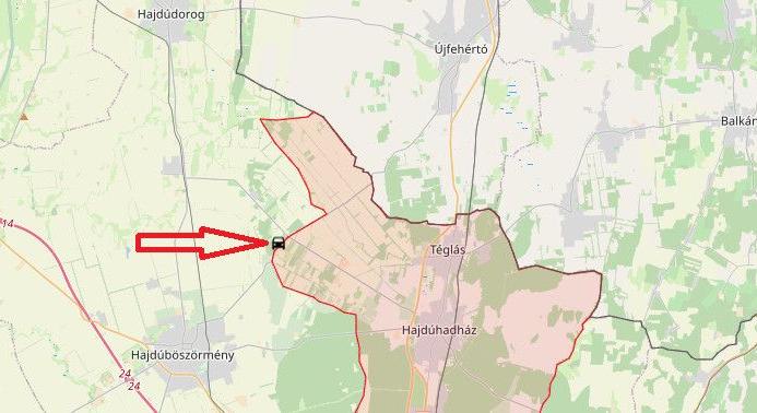 Felborult egy traktor Hajdúböszörmény közelében