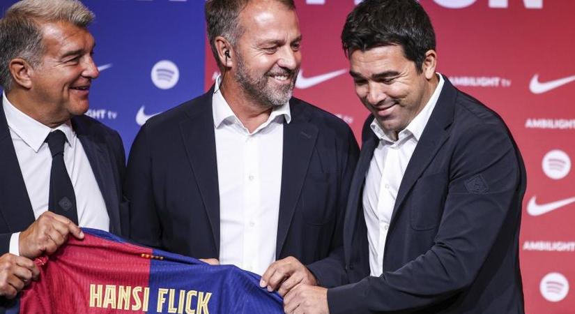 Laporta, Deco és Hansi Flick ugyanazt a középpályást vinné az FC Barcelonához