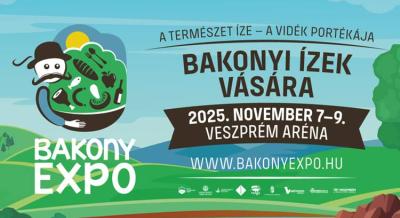 Bakony Expo, 2025. november 7-9.
