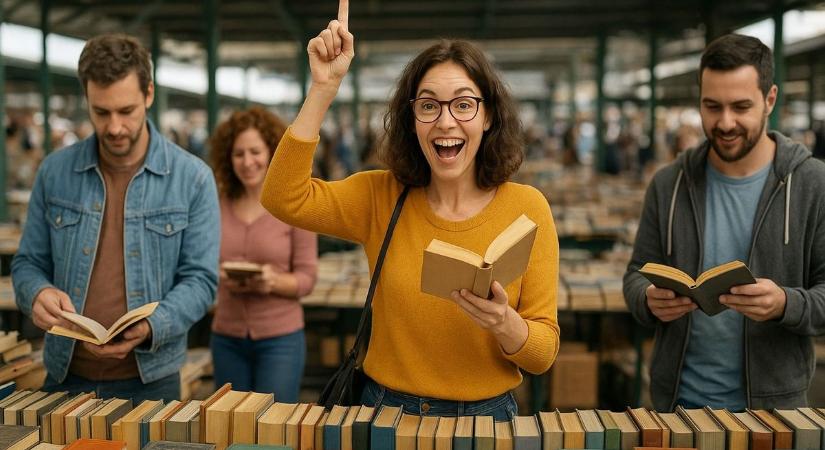 100 forintért vásárolhatunk könyveket Kaposváron