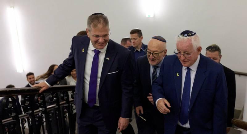 Izrael oktatási minisztere volt a Mazsihisz vendége