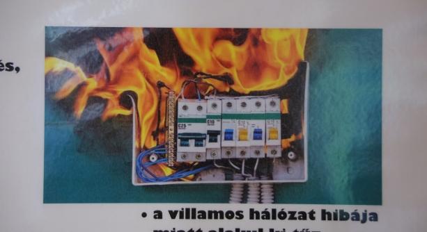 Bemutató a lakástüzek visszaszorításáért