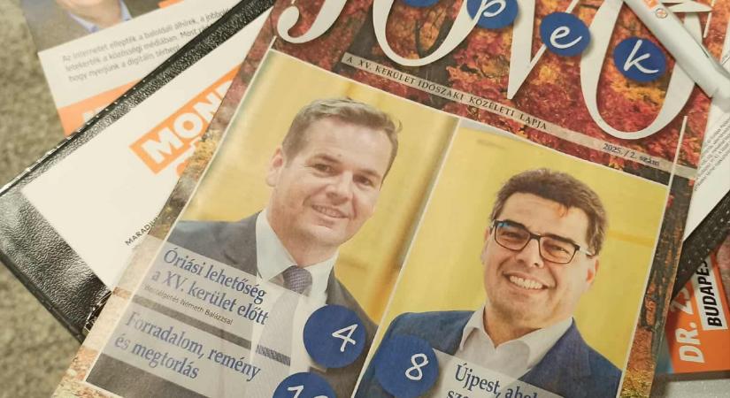 Pofátlanul egyszerűen lett állami pénzből mindenkinek osztogatott fideszes pártpropaganda a XV. kerületben