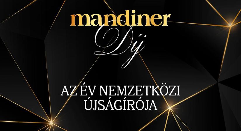 Mandiner Díj 2025: döntse el, ki legyen az év nemzetközi újságírója!