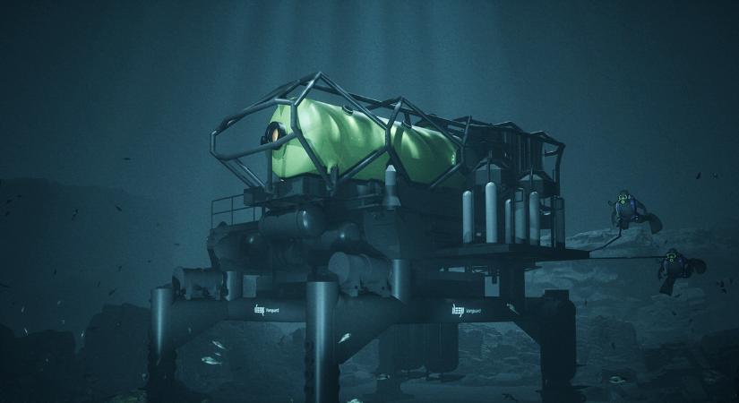 Extrém életmód: napokig élhetnek a tenger mélyén az emberek ebben a kapszulában