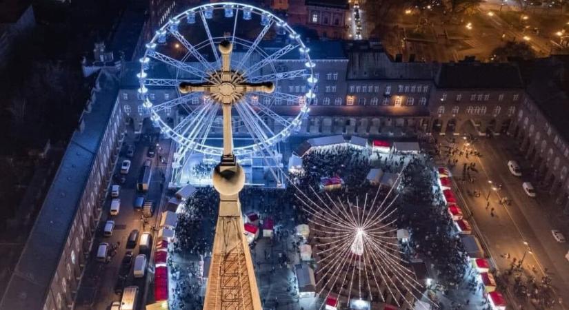 Már forog az óriáskerék Szegeden, ennyiért lehet felülni rá