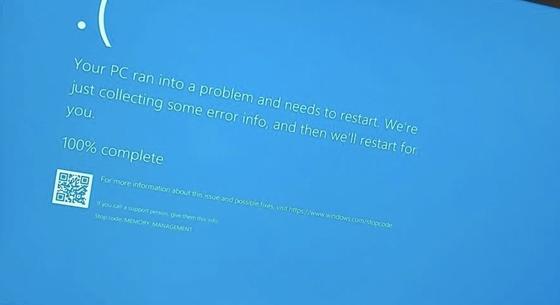 Kékhalált okozhat a Windows 10-ben egy linkre kattintás