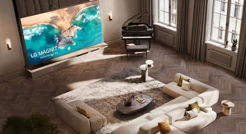 3 méter széles és 1,7 méter magas házimozi-kijelzőt mutatott be az LG