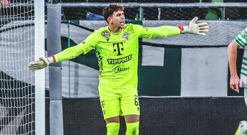 Kecskeméti fiatal debütált a Ferencváros kapujában – videó